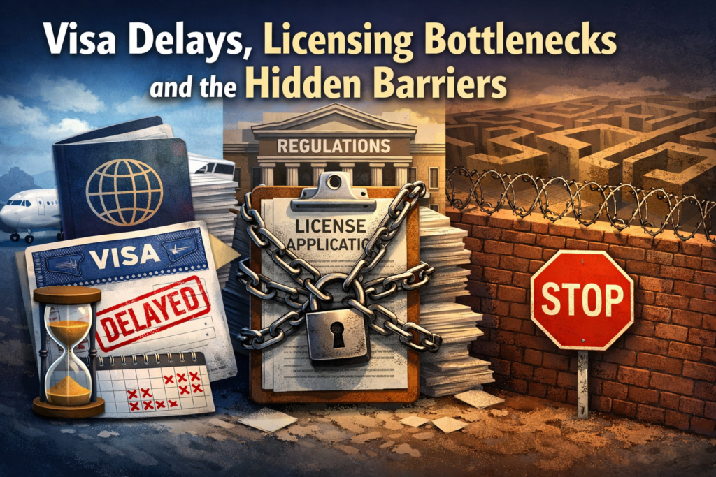 South Africa Travel Visa & Licensing Bottlenecks